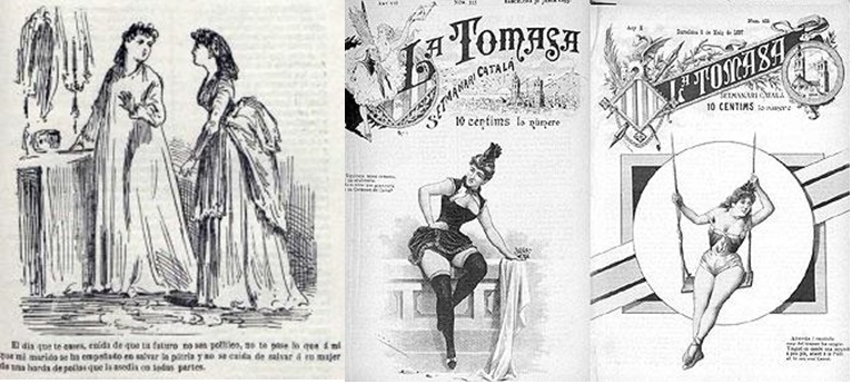 Escenas de la vida cotidiana y la revista de La Tomasa