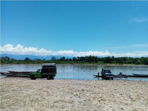 Puerto Contreras poca actividad de comercio en el puerto TCA Saravena Arauca