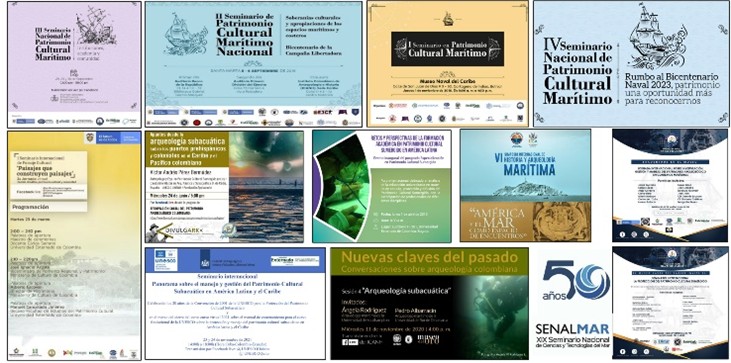 Eventos científicos relacionados al PCS en Colombia